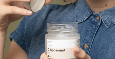Frasco de vitamina C Liposomal de Be Levels, diseñado para mejorar la absorción de vitamina C y fortalecer el sistema inmunológico.